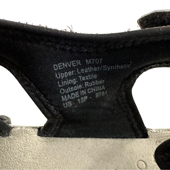 Abeo | Men's Leather Denver Closed Toe Sandals Size 12 - Picture 10 of 10